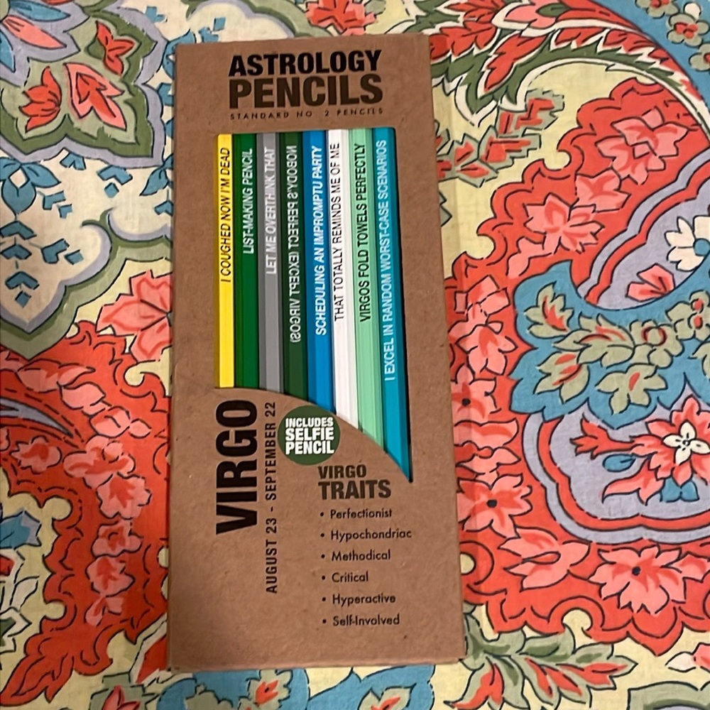 Astrology Pencils - Virgo ♍️